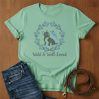 Wild and Well Loved French Bulldog T-Shirt