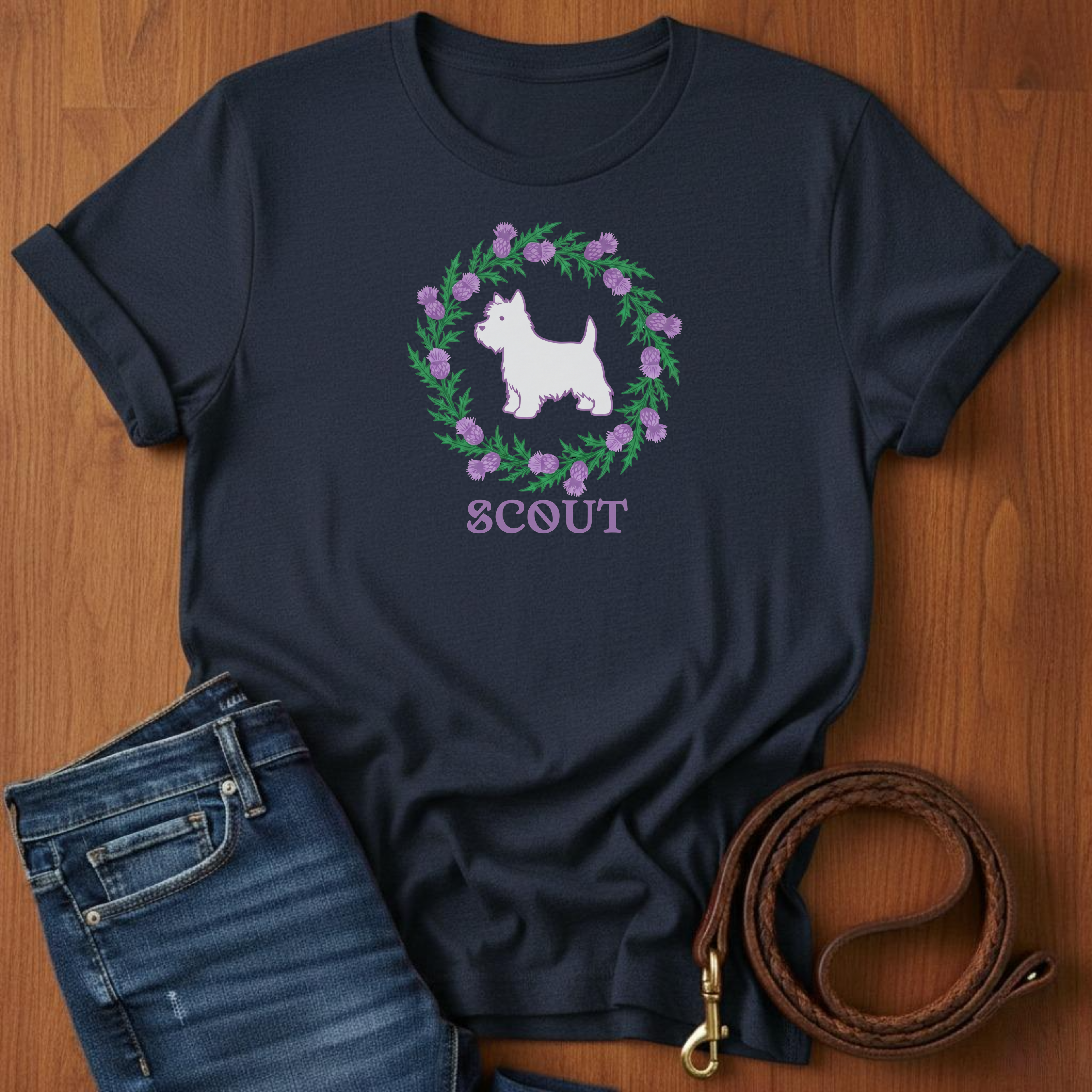 Scout Scottish Terrier T-Shirt