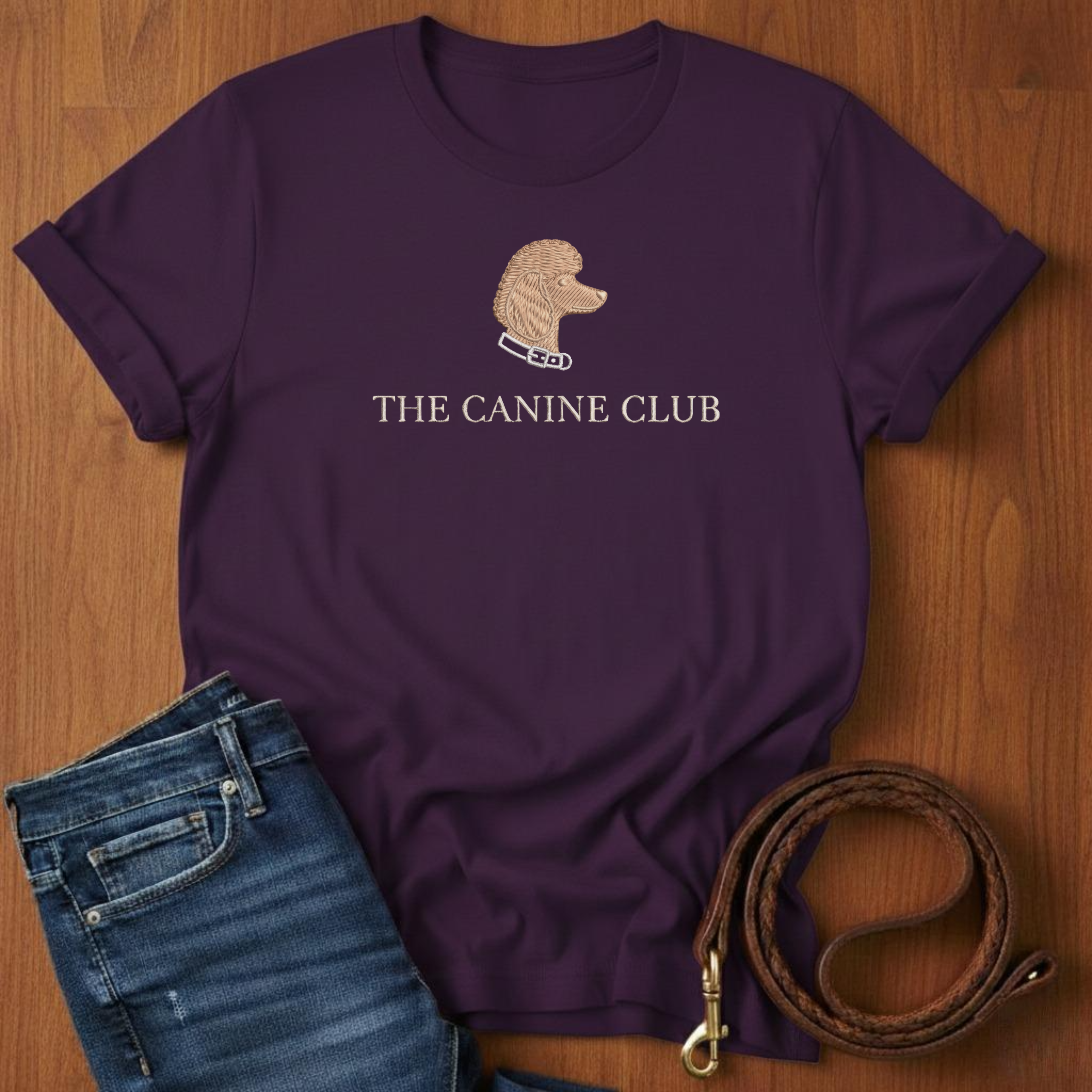 The Canine Club Poodle T-Shirt