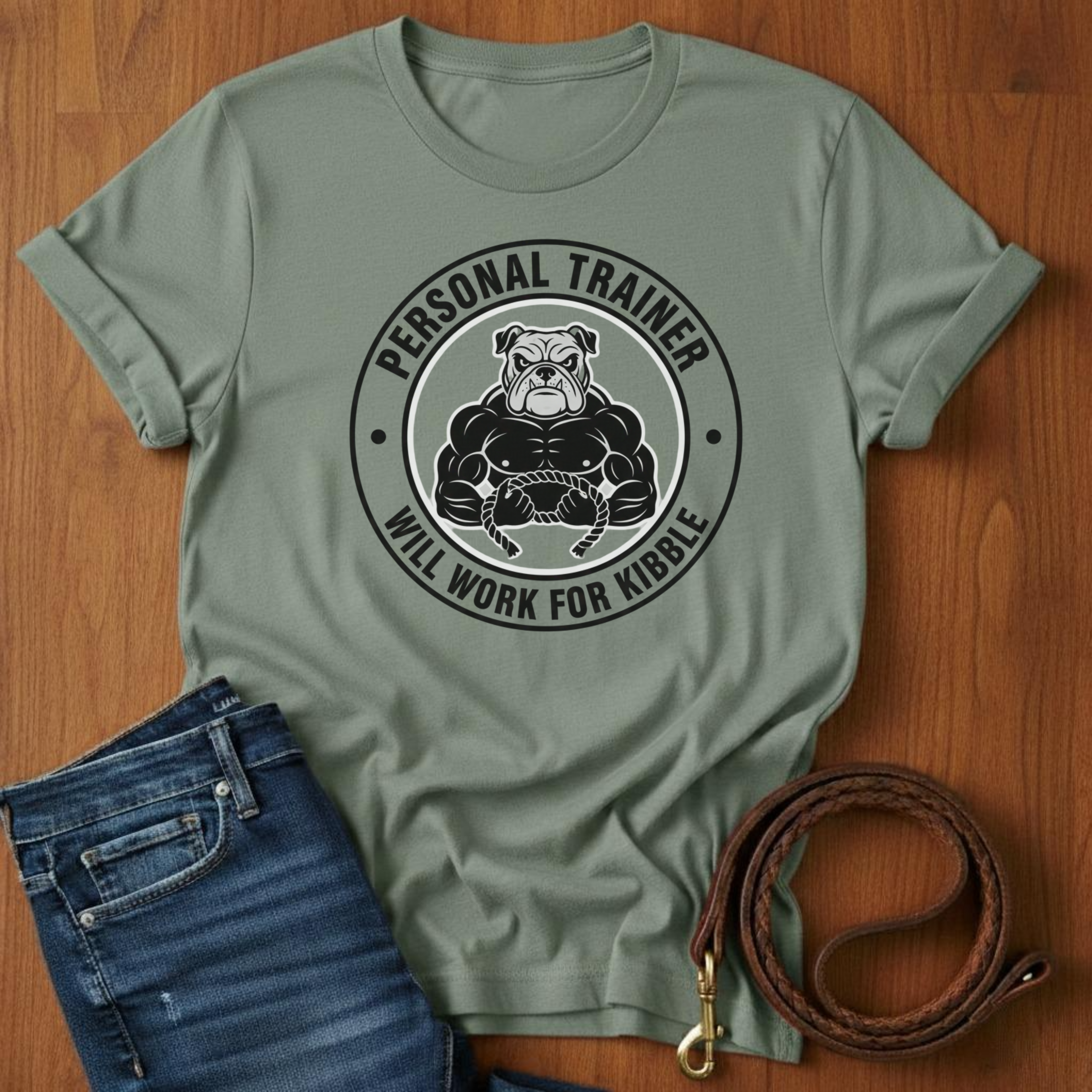 Personal Trainer Bulldog T-Shirt