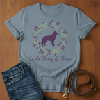 Wild Berry and Brine German Shepherd T-Shirt