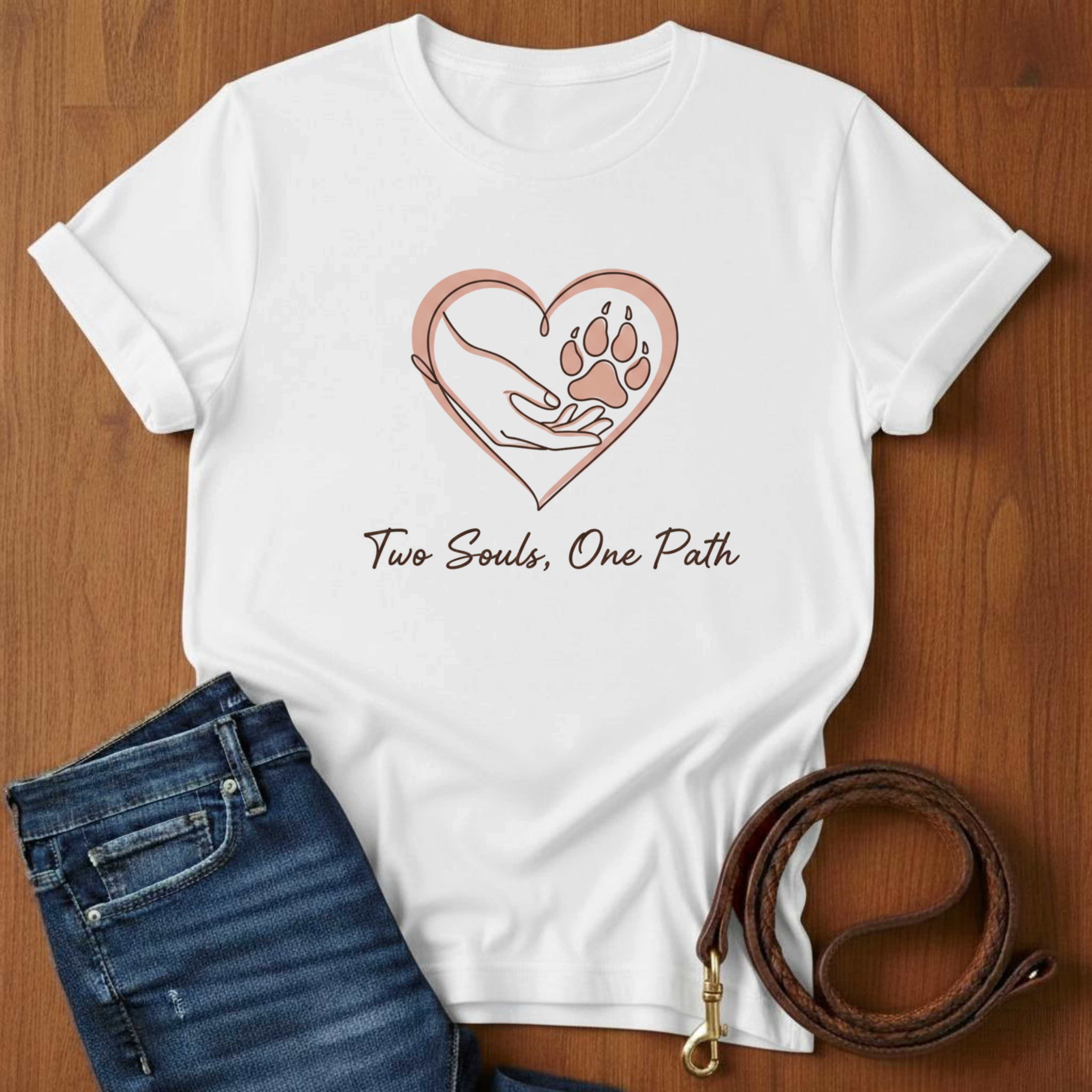 Two Souls,  One Path T-Shirt