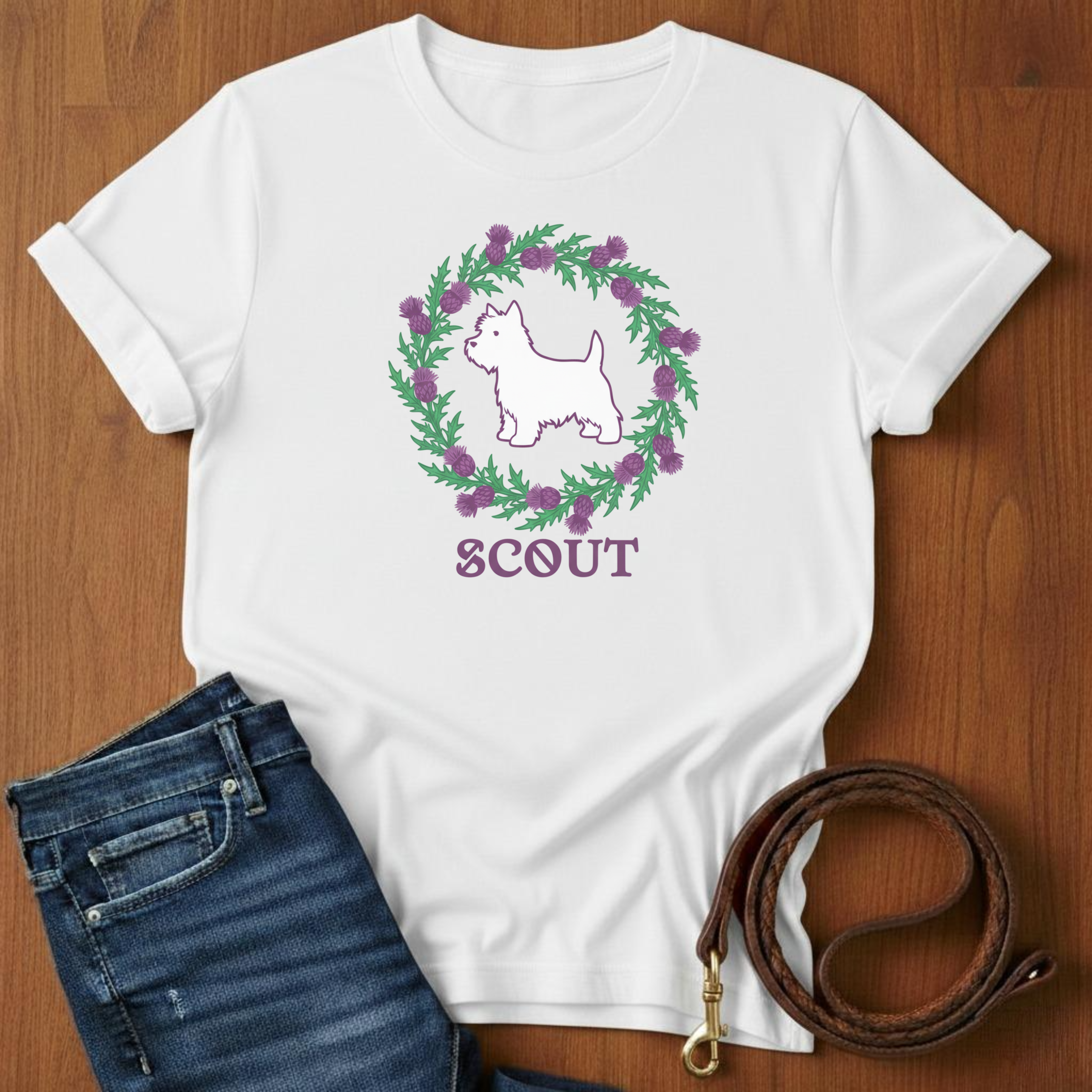 Scout Scottish Terrier T-Shirt