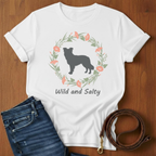 Wild and Salty Border Collie T-Shirt