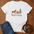 Wild Living Golden Retriever T-Shirt